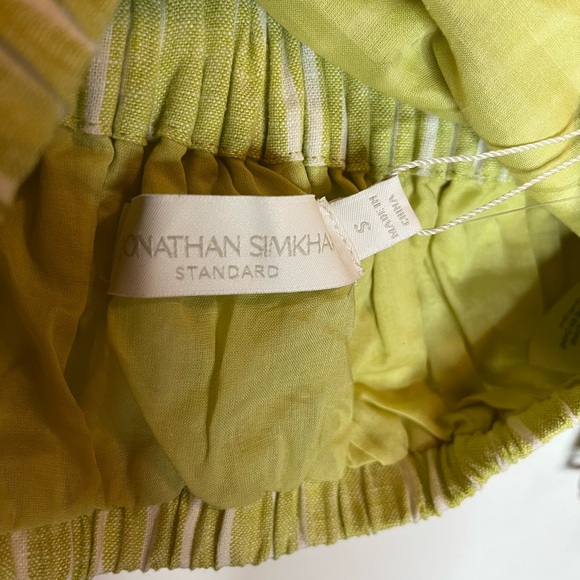 JONATHAN SIMKHAI STANDARD Hutton Crop Top NWT, S - Picture 7 of 8